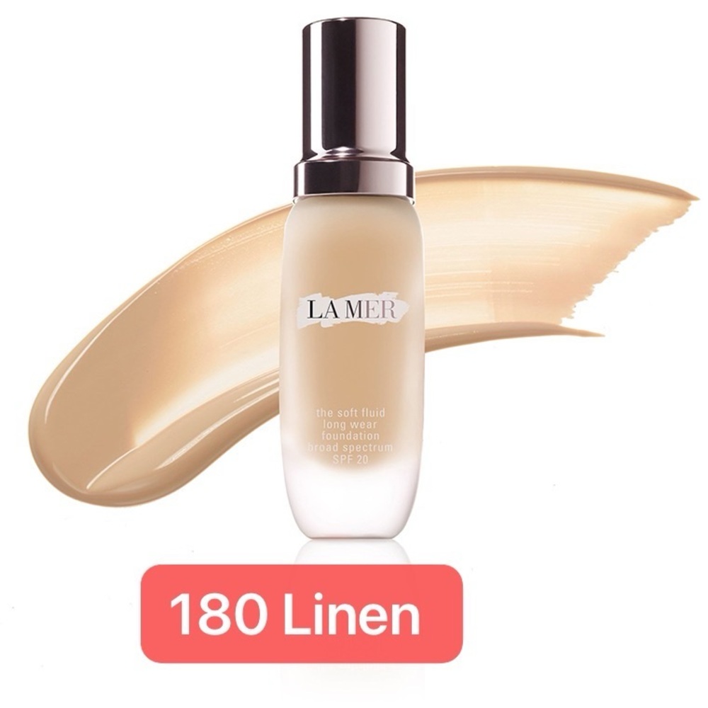 180 Linen ~ LA MER The Soft Fluid Long Wear Foundation SPF20, 1oz/30ml, NIB